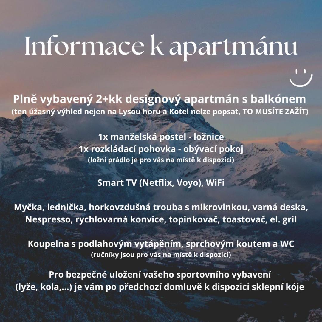 Apartman Vista Rokytnice Рокитніце-над-Їзероу Екстер'єр фото